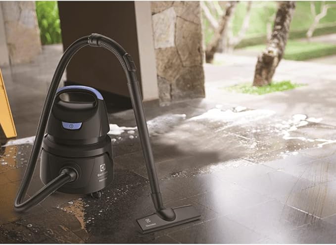 Aspirador água pó Electrolux compacto potente função sopro 1400W 12 L total 5 L util protetor termico AWD01 127v Aspirador água pó Electrolux compacto potente função sopro 1400W 12 L total 5 L util protetor termico AWD01 127v