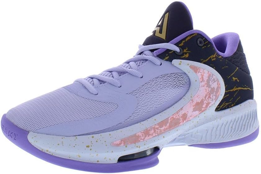 Жогорудан төмөн view of Nike Zoom Freak 4 Basketball Shoe