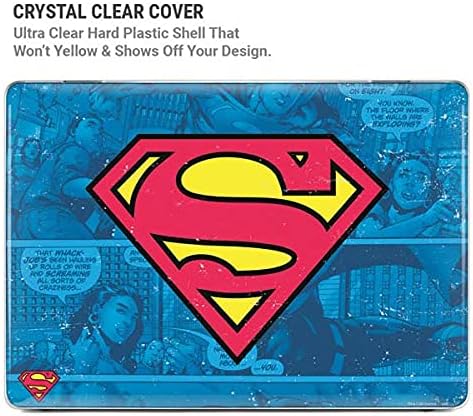 Skinit Case + Skin Compatible with MacBook Pro 16in (2019-20) - Officially Licensed Warner Bros Superman Logo Design