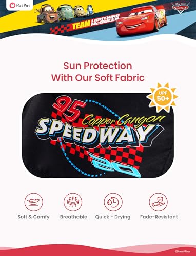 Image of Disney Stitch Spiderman Cars Winnie Toy Story Boy Swim Trunks UPF 50+Swim Shorts Compression Liner & Quick-Dry &Pockets 2-13Y