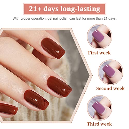 Jodsone 10Pcs Gel Top Coat And Base Coat Set No Wipe Matte Glossy Top Coat Long Lasting Uv Soak Off Combination Gel Nail Polish Kit #TOP5