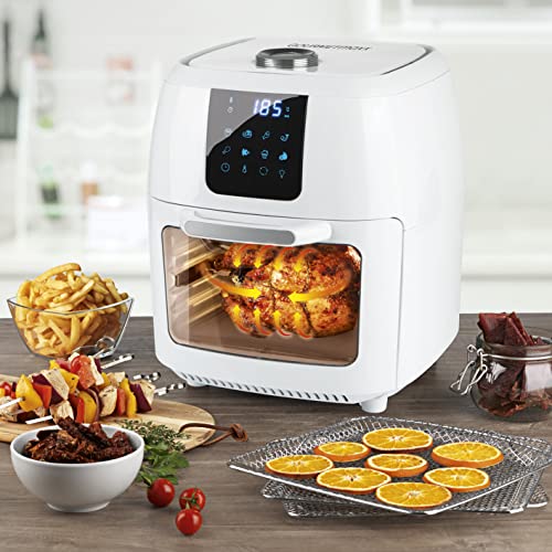 GOURMETmaxx Digital XXL Hot Air Deep Fryer 9 litri...