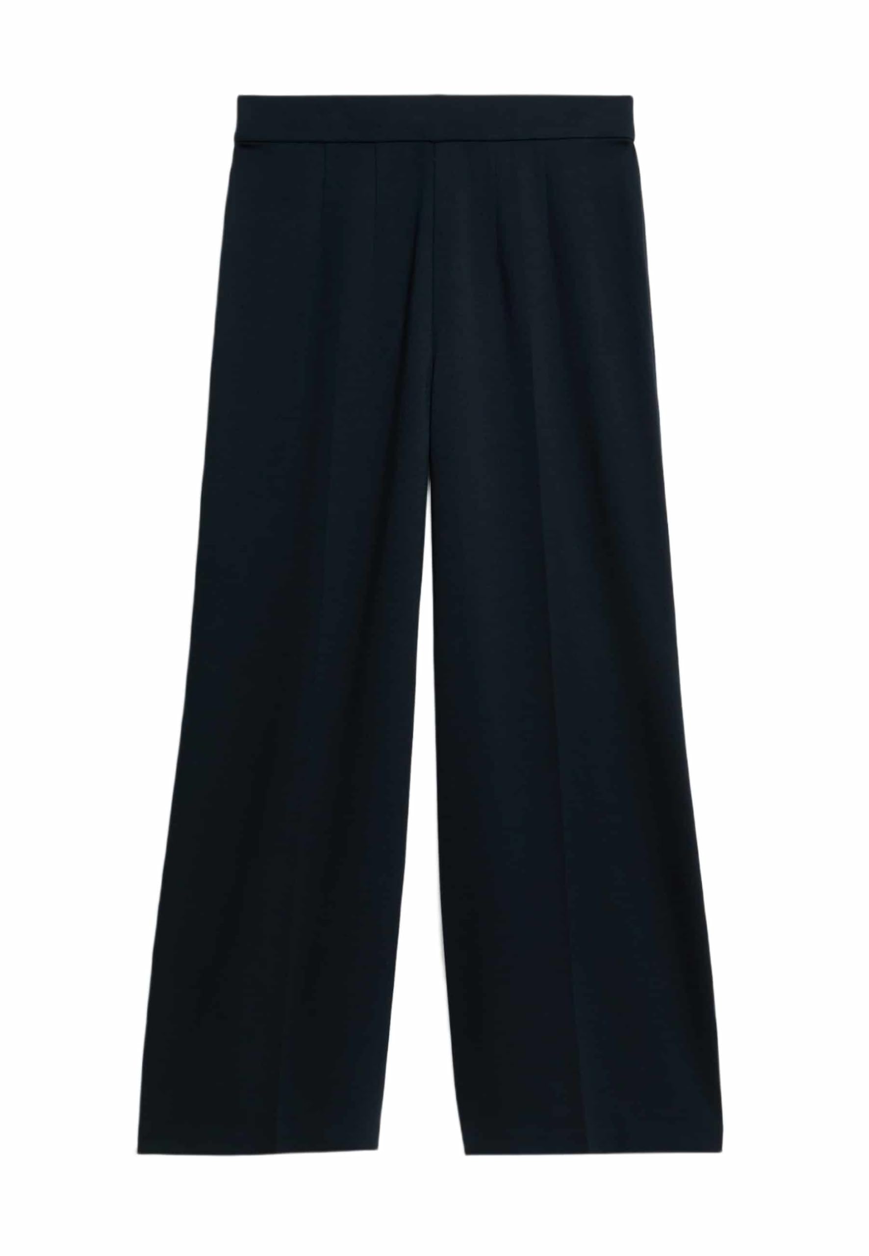 Marks & Spencer Damen Jersey Weite Hose mit Stretch – Elastische Taille