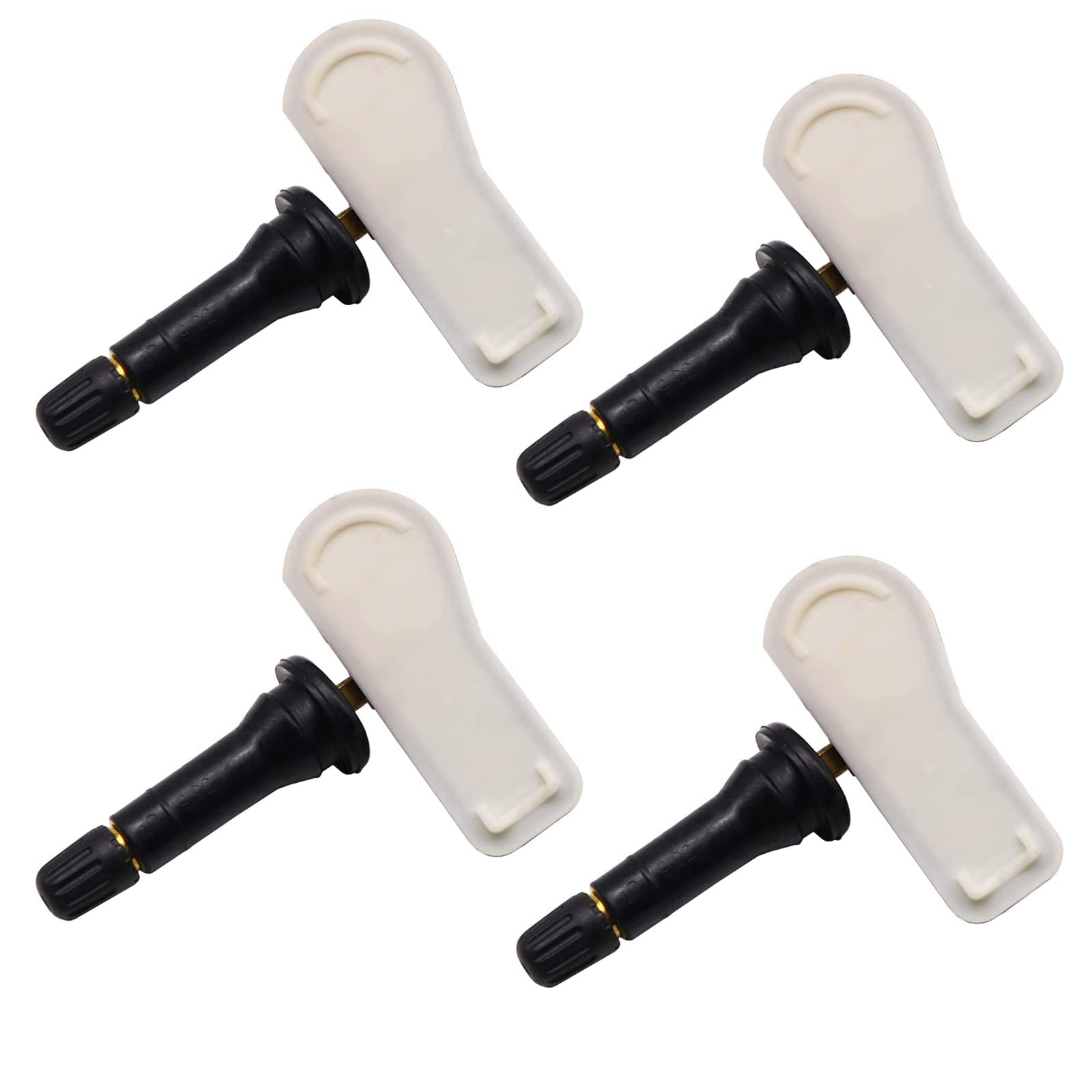 (Lot de 4) Valve Pression des Pneus Avant et Arrière Gauche et Droite compatible pour BERLINGO C-ELYSEE C4 II C5 III DS4 DS5 SCUDO 3008 301 308 II 5008 508 I EXPERT PARTNER RCZ - 9802003680 9811536380