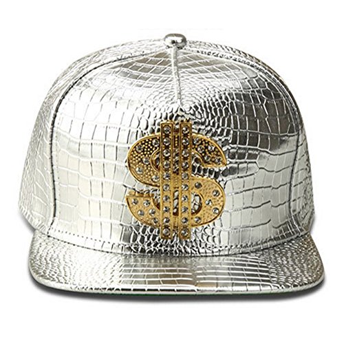 Image of Hip Hop Hat,Flat-Brimmed Hat,Rock Cap,Adjustable Snapback Hat for Men and Women