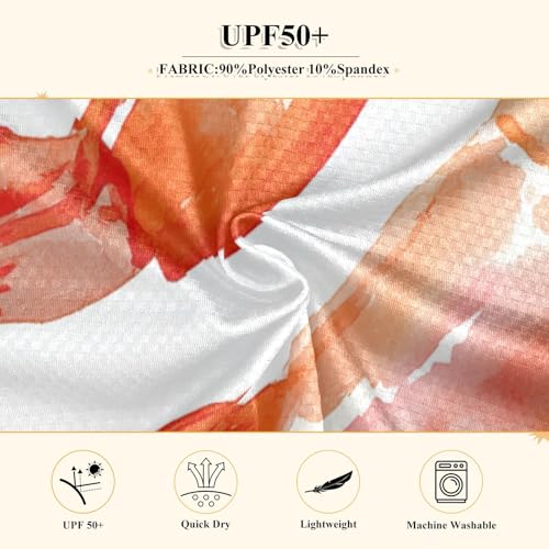 Watercolor Shrimp Pattern Lobster Boys Rash Guard Long Sleeve UPF 50+ Boys Swim Shirt Quick Dry Shirt for 3-12 Years4