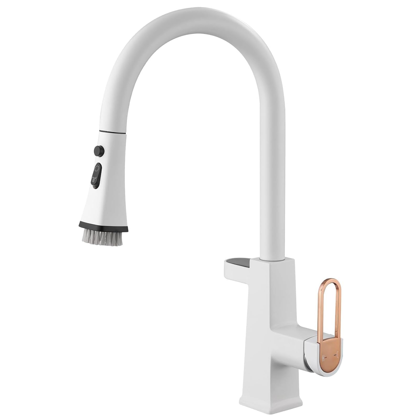 Robinet de cuisine extractible LED pour simplifier la préparation des repas en famille