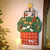 Kubla Crafts Nativity Fabric Advent Calendar