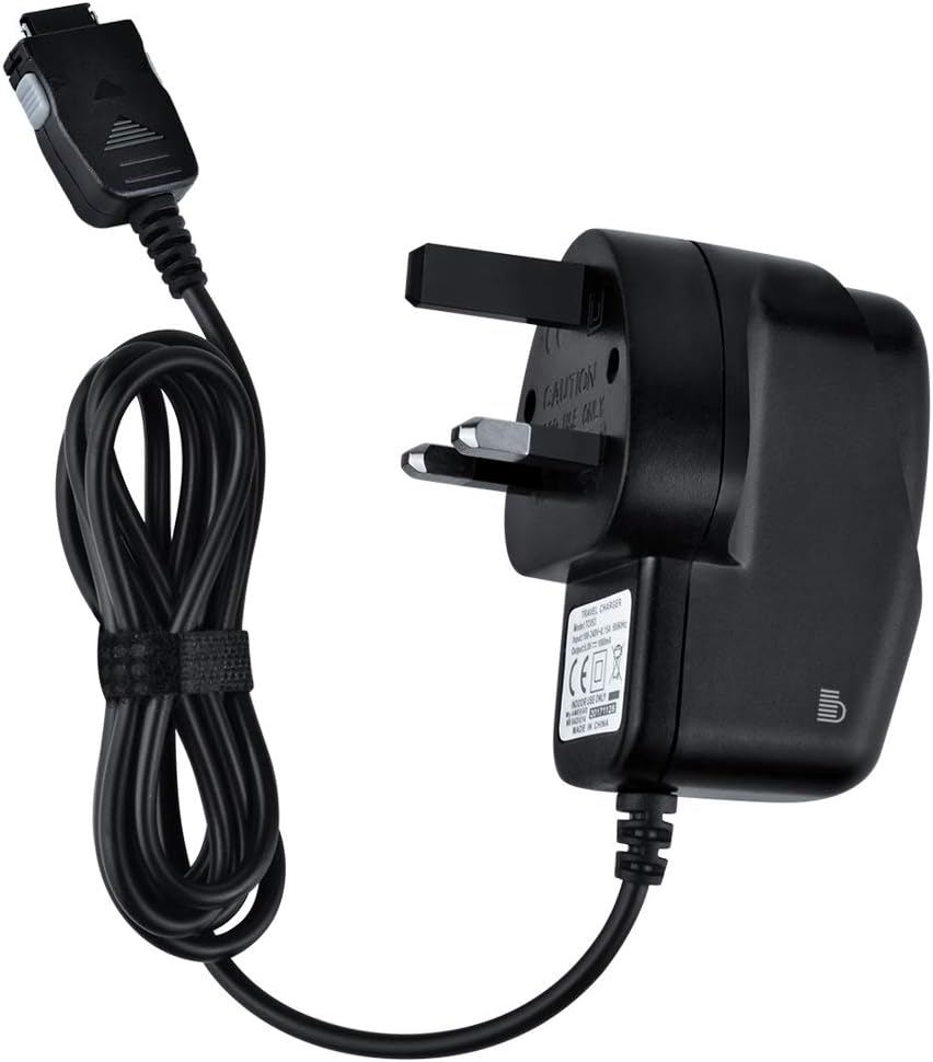 AMEEGO CE APPROVED UK MAINS CHARGERS for Samsung A800, C110, C300, D410, D500, D600, E350, E370, E400, E600, E700, E800, E820, N620, P510, S300, S500i, T100, V200, X100, X480, X600, X640, X700 etc