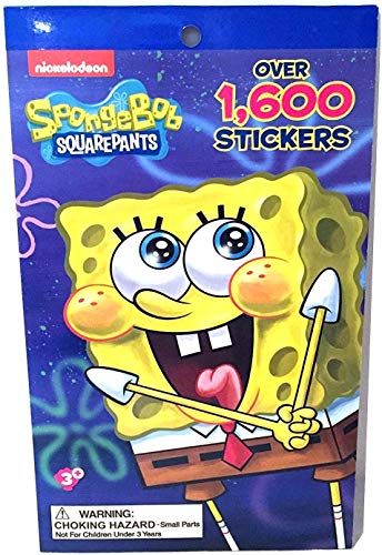 Creative Kids Far East Inc. Nickelodeon Spongebob Squarepants 1, 600 Stickers Book