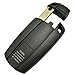 Replacement Key Fob Case Shell Fit for BMW 3 Series, 5 Series, X5, X6, Z4 Keyless Entry Remote Car Key Fob Cover Casing with Uncut Blade Blank