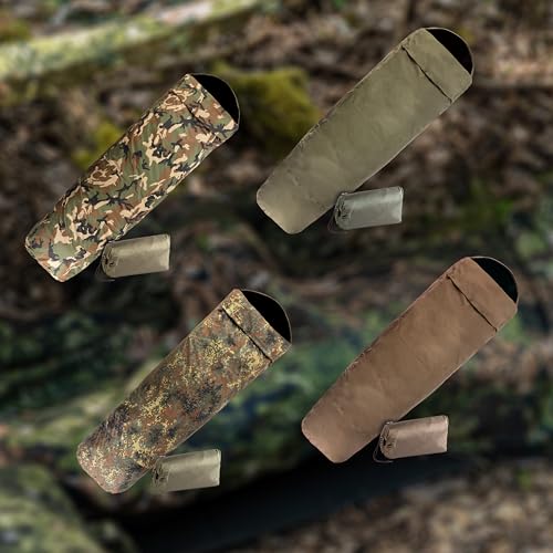 Mil-Tec Trilaminate Cubierta táctil impermeable ligera y transpirable para saco de dormir, con cierre de cremallera | Adecuada para varios sacos de dormir miniatura 6