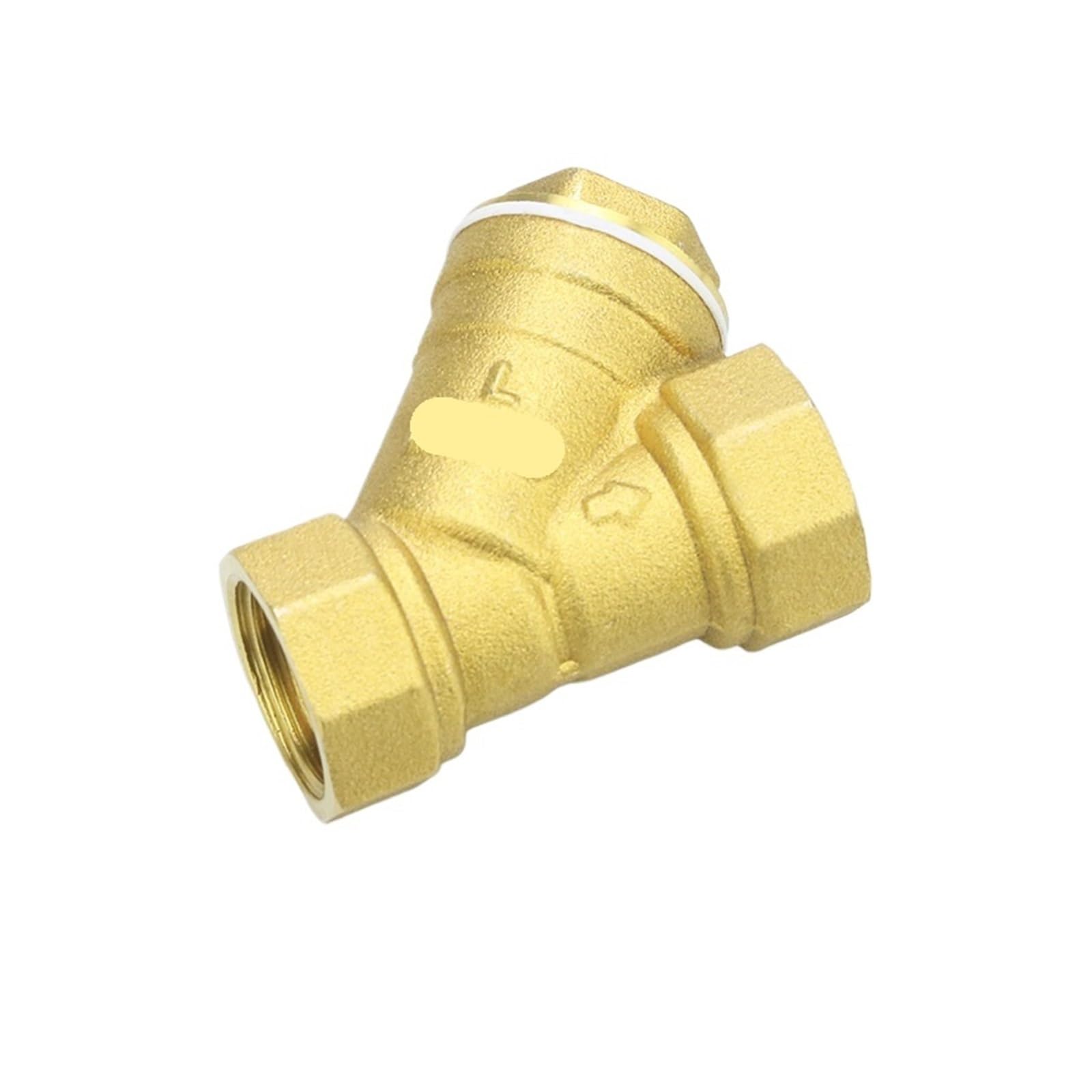 XFMZFUBD 1/2" 3/4" 1" 2" 3" 4" Internal Thread Y Shape Mesh Filter Threaded Filter Brass Filter Valve Y Shape Brass Filter Filter Valve(2 Inch)