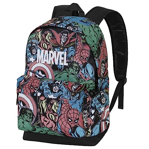 Marvel Heroes-FAN HS Rucksack 2.0, Rot