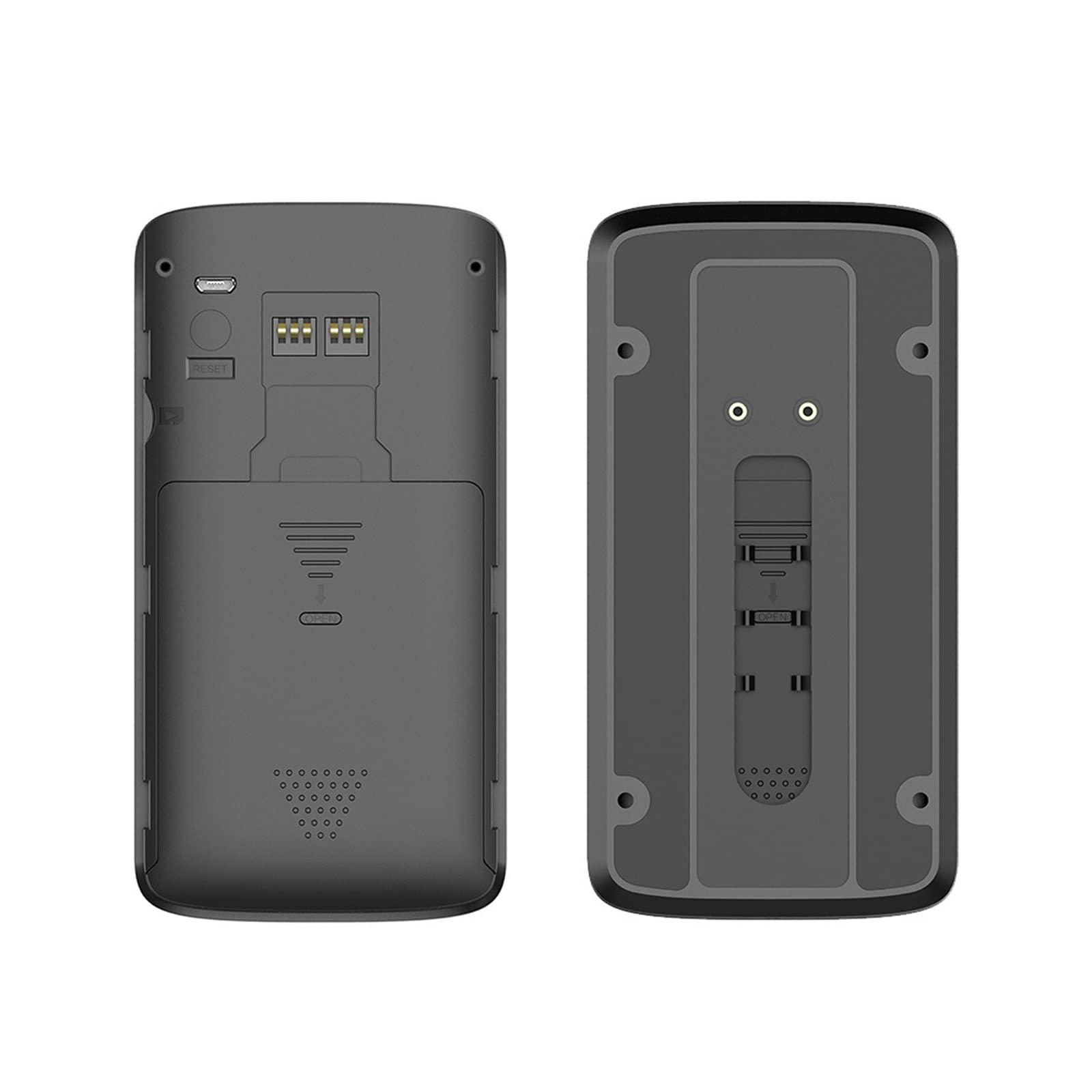 Videocamera per Campanello, Wireless Smart Campanello Visione notturna 1080P Videocitofono vocale Campanello PIR Rilevazione movimento Telecamera for telefono porta di sicurezza ,Allarme Casa,Citofono