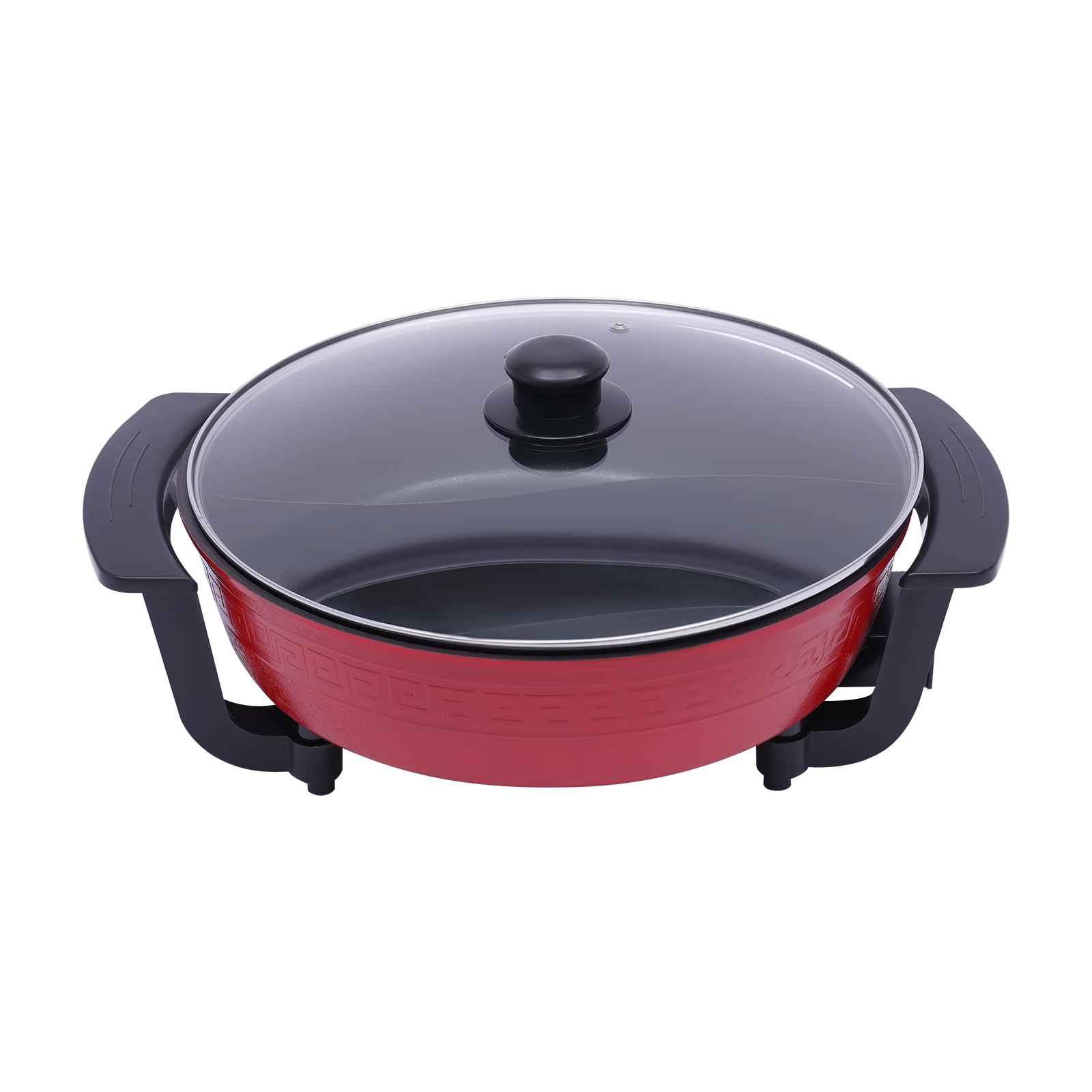 Shabu Yin Yang Hotpot Elektrische kookpan, 6 liter Shabu Yin Yang Hotpot Elektrische kookpan, 6 liter