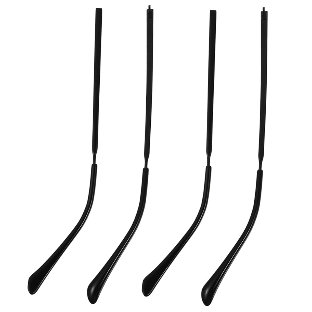 KOMBIUDA 2 Pairs Spectacle Legs Arm Legs for Eyeglasses Replacement Temple for Glasses Eyeglass Repair Kit with Screws Eyewear Frame Temple Washing Machine Men and Women Universal Metal