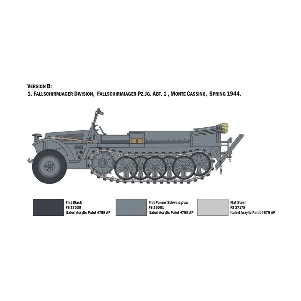 Italeri SD.KFZ.10 ET Parachutiste
