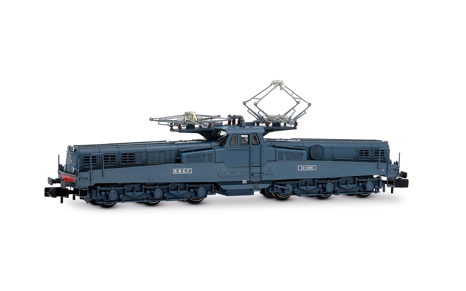 Arnold HN2583 SNCF, locomotiva elettrica CC 14005 in livrea blu, versione precoce, ep. III, Locomotiva elettrica ferroviaria, per bambini dai 14 anni in su