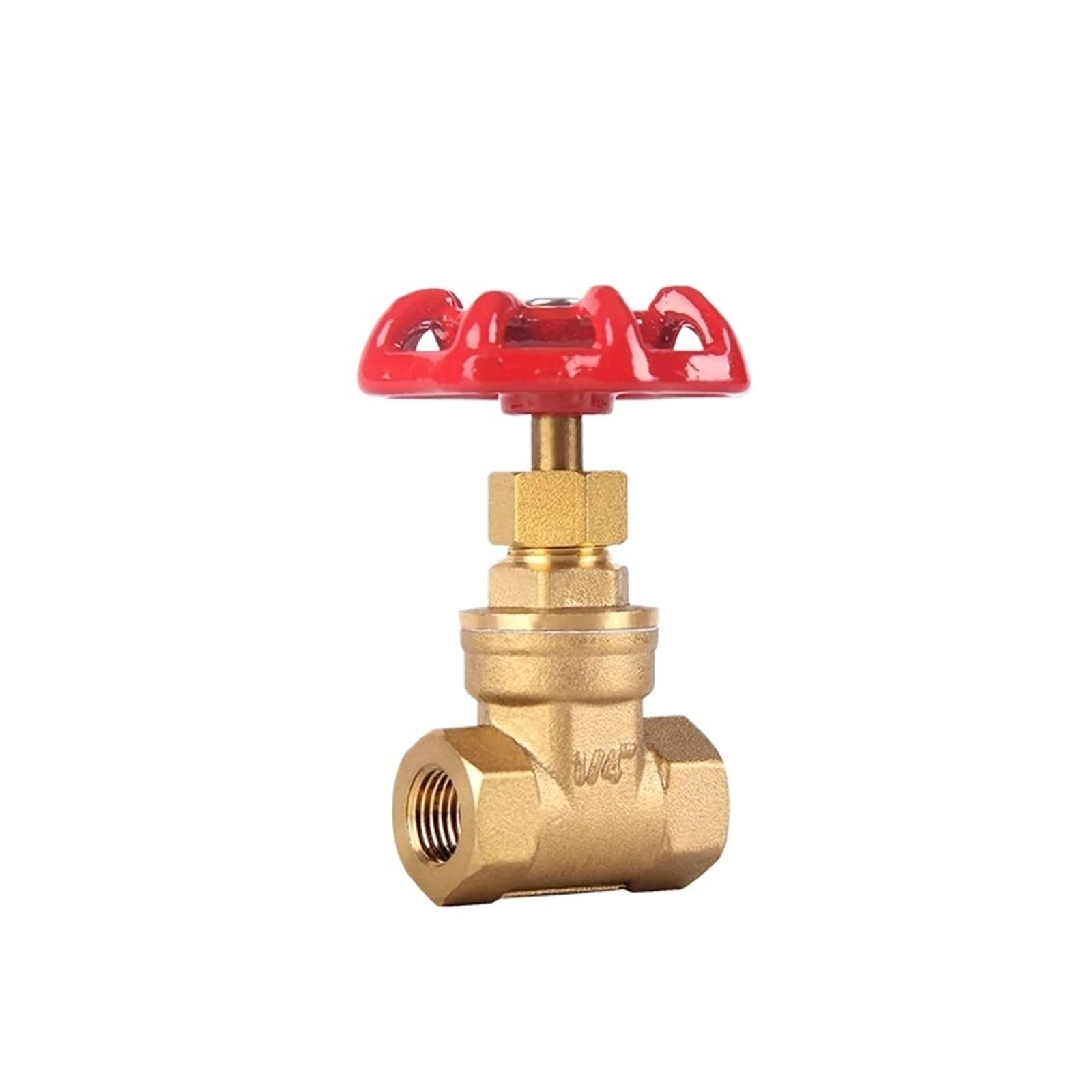 1 pz 1/4" 3/8" 1/2" 3/4" 1" pollici Valvole a saracinesca in ottone DN15 20 25 Interruttore valvola acqua filettatura interna(1-1/4")