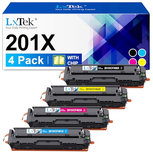 Cartouche HP 201X CF400X LxTek pour équiper votre espace de télétravail ou bureau à la maison