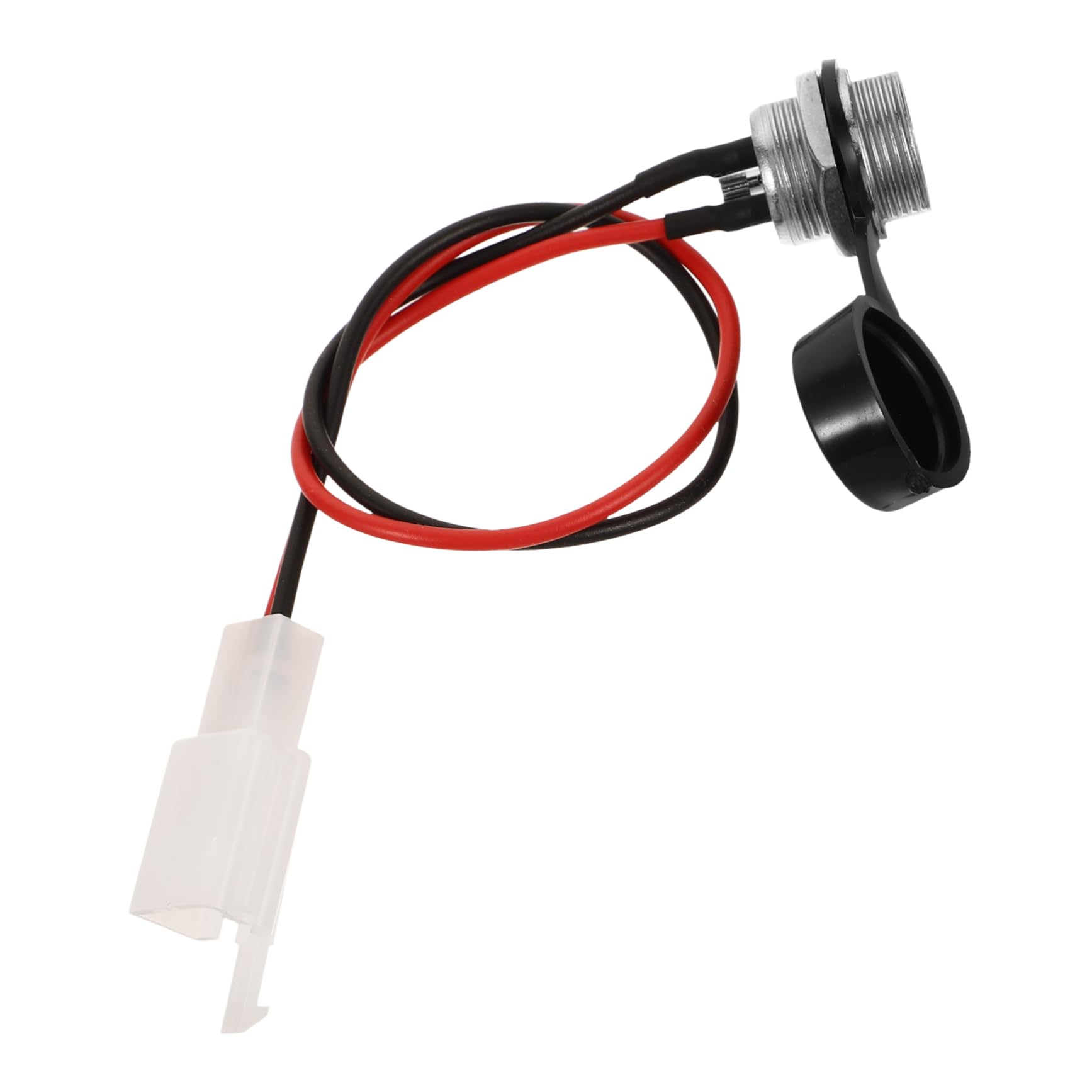 OUNONA 2pcs Charging Port Socket for Motorcycle Prong Charging Jack Connector Easy Installation Electric Scooter Socket Power Supply for Smooth