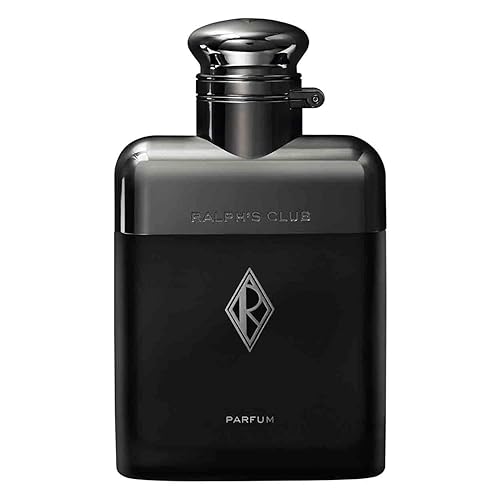 Ralph Lauren - Ralph's Club - Parfum - Colonia para hombre - Woody & Ambery - Con Lavandina, Vetiver, Cardamomo y Pachulí - Fragancia intensa