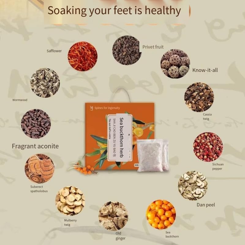 Sea buckthorn foot bath kit