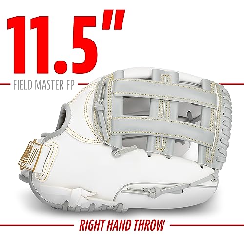 image for Franklin Sports Fastpitch Softball Glove - Field Master Fastpitch + So