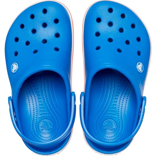 Image of Crocs Unisex Kids Crocband Clog 207005-4KZ Blue Bolt C10