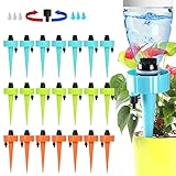 ♥ Material excelente: hecho de plástico PP y puede usarlo repetidamente porque cada gotero de riego garantiza una larga vida útil. Con alta resistencia y dureza, buena resistencia al calor y al frío, seguro y duradero. Reciclar botellas de plástico de manera efectiva. Reducir los residuos y proteger el medio ambiente.