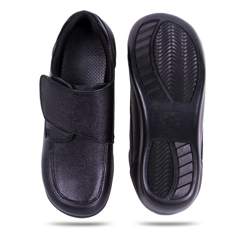 Image of M.V.DIABETES HEALTHCARE Special Diabetic Shoes for Men | Men's Diabetic & Orthopedic Shoe | Comfortable with Soft Sole Ultra-Lightweight Shoe