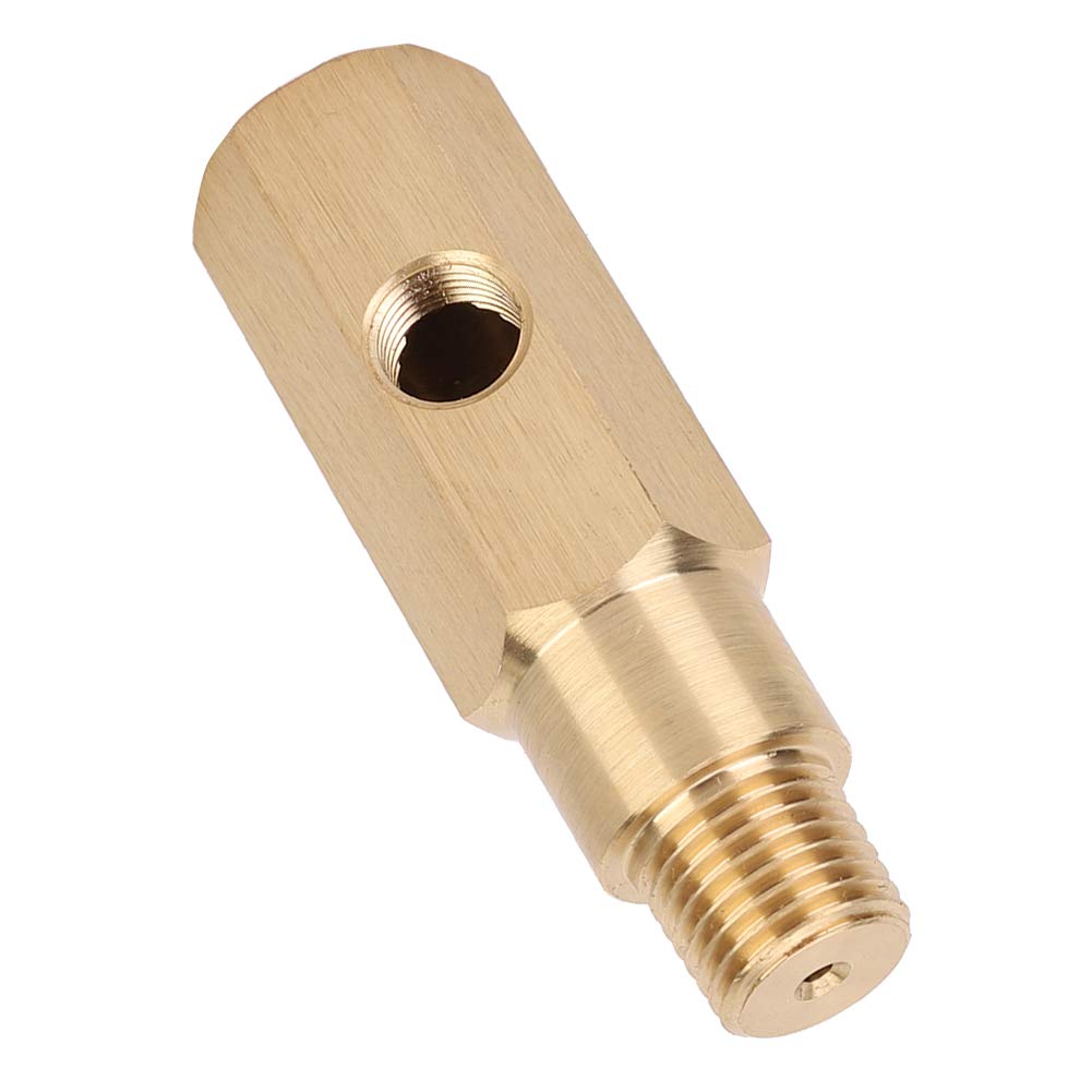 Drfeify Capteur de Pression d'huile NPT, Raccord en T en Laiton avec 1/4 NPT Mâle/femelle pour Falcon BA BF FG 4.0 V8