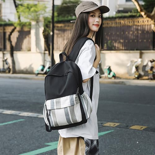 Sac à dos en nylon résistant l'eau avec poches multiples ergonomiques - 3
