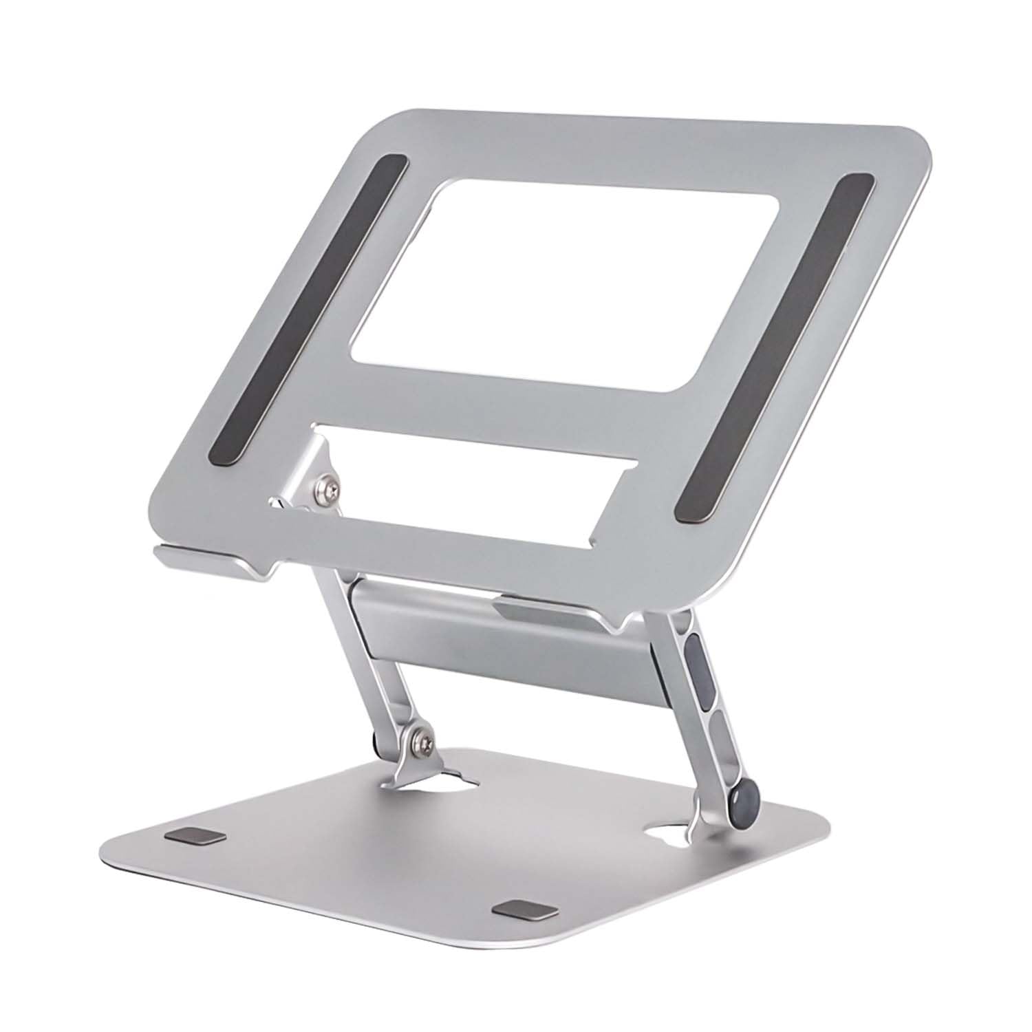 Supporto Laptop In Lega Di Alluminio - Pieghevole, 6 Altezze Regolabili, Antiscivolo - Foto 11