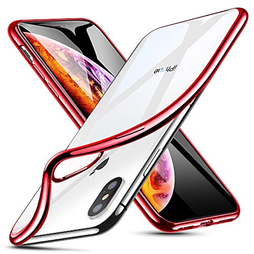 ESR Essential Zero for iPhone 11 Pro Max Case, Slim Clear Soft TPU, Flexible Silicone Cover for iPhone 11 Pro Max 6.5-Inch (2019), Rose Gold Frame