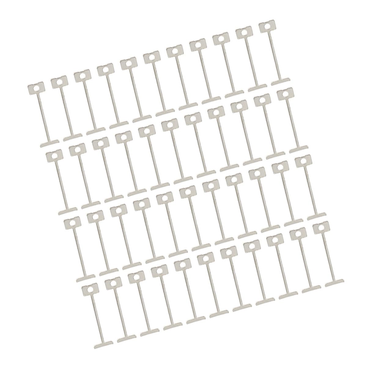 jojofuny 800pièces Aiguilles Acier Pour Nivellement De Carrelage Outils De Réutilisables Pour Carreaux De Sol Et Murs