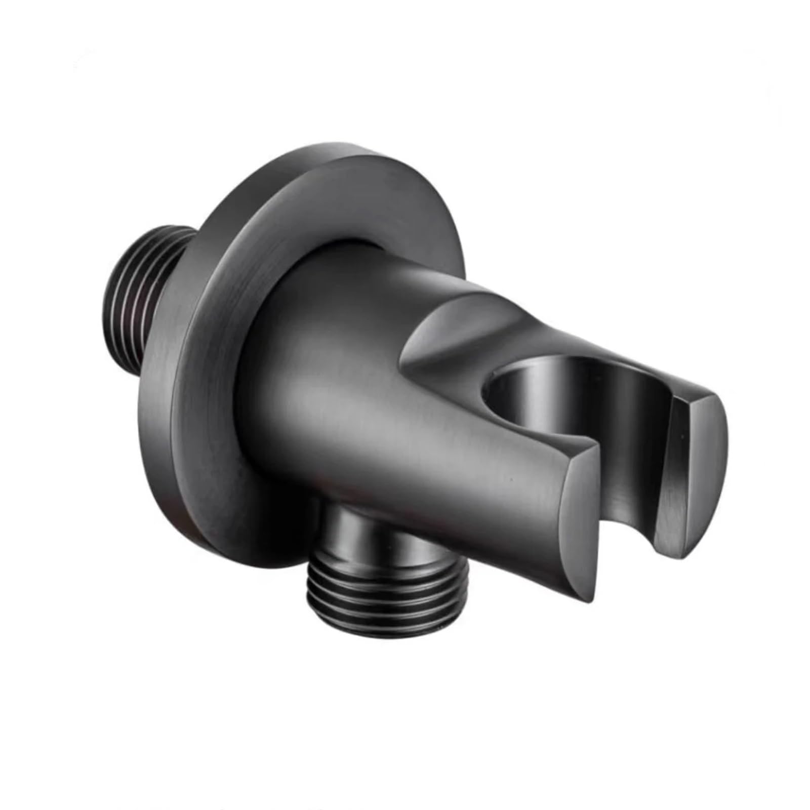 Luysgbxr Grey Shower Head Holder Shower Holder Handheld Copper Bracket Bidet Sprayer Bathroom Solid Brass Accessories(Grey)