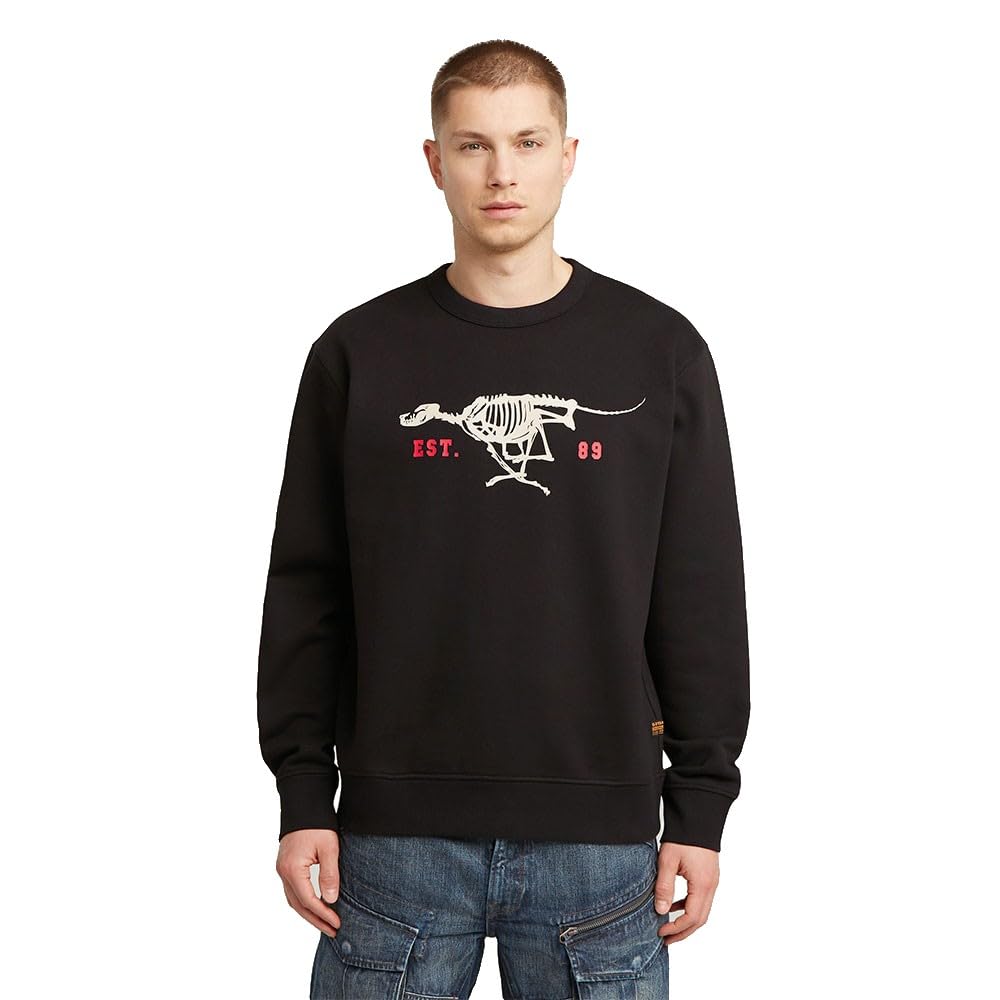 G-Star Running Dog Back Gr R Sw Sudadera Hombre (Pack de 1)