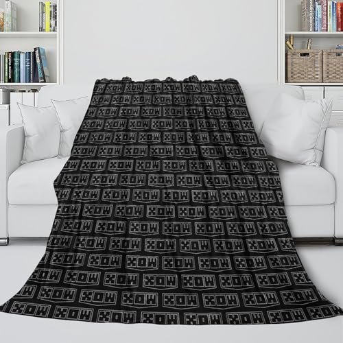 Couverture moelleuse 3D en literie microfibre supérieure au design géométrique - 6