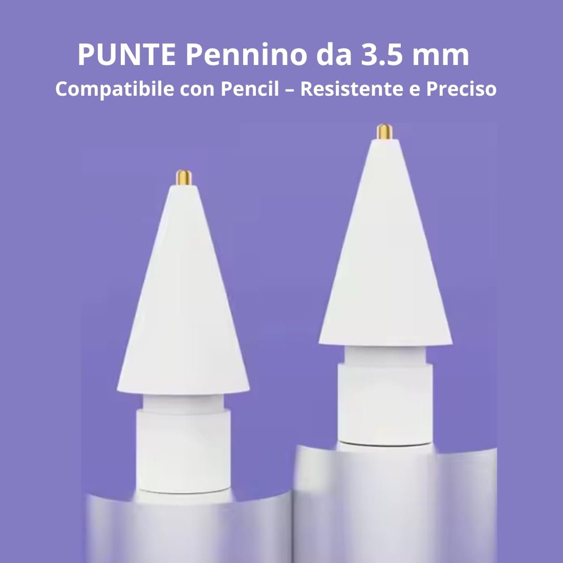 Punte Ricambio Compatibili con Apple Pencil Pro, USB-C, 1ª e 2ª Generazione, Alta Sensibilità e Precisione
