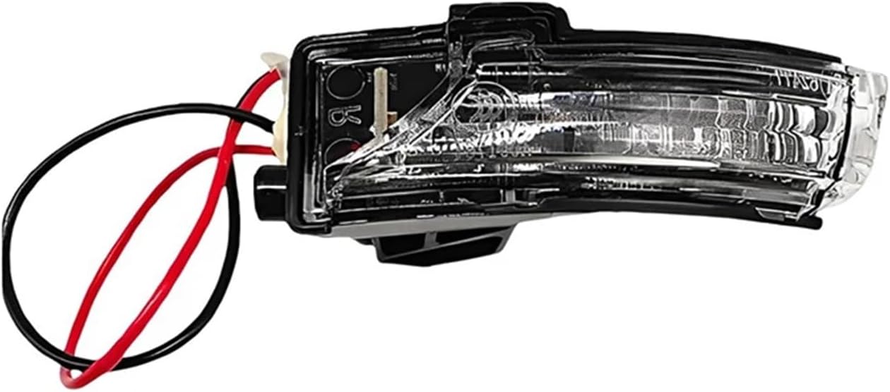 Compatible with Changan CS35 Plus 2018-2020 LED Exterior Rearview Side Car Mirror Glass Turn Signal Strip Flash Lamp Light Left Right(Left and Right)