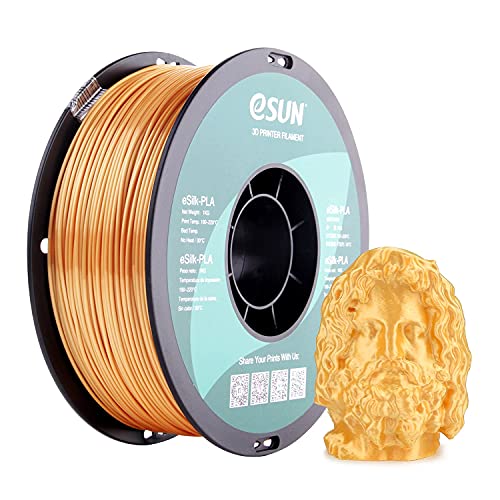 Filament PLA Or eSUN eSilk 1,55 kg pour impression 3D