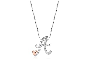Initial Necklace for Girls 10-12: Delicate and Darling Adornment