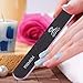 Makartt Nail File, 180/240 Grit Emery Boards for Nails, 10pcs Professional Washable Dual Sides Filer Kit for Natural Nails, Gentle Filing & Ultra-Fine Shining Manicure Tools