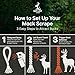 Hit List Seed Mock Scrape Kit, Hemp Rope with Scrape Starter Deer Lure, Deer Scent Rope, Hemp Scrape Rope, Active Scrape Scent, Rope for Deer Hunting