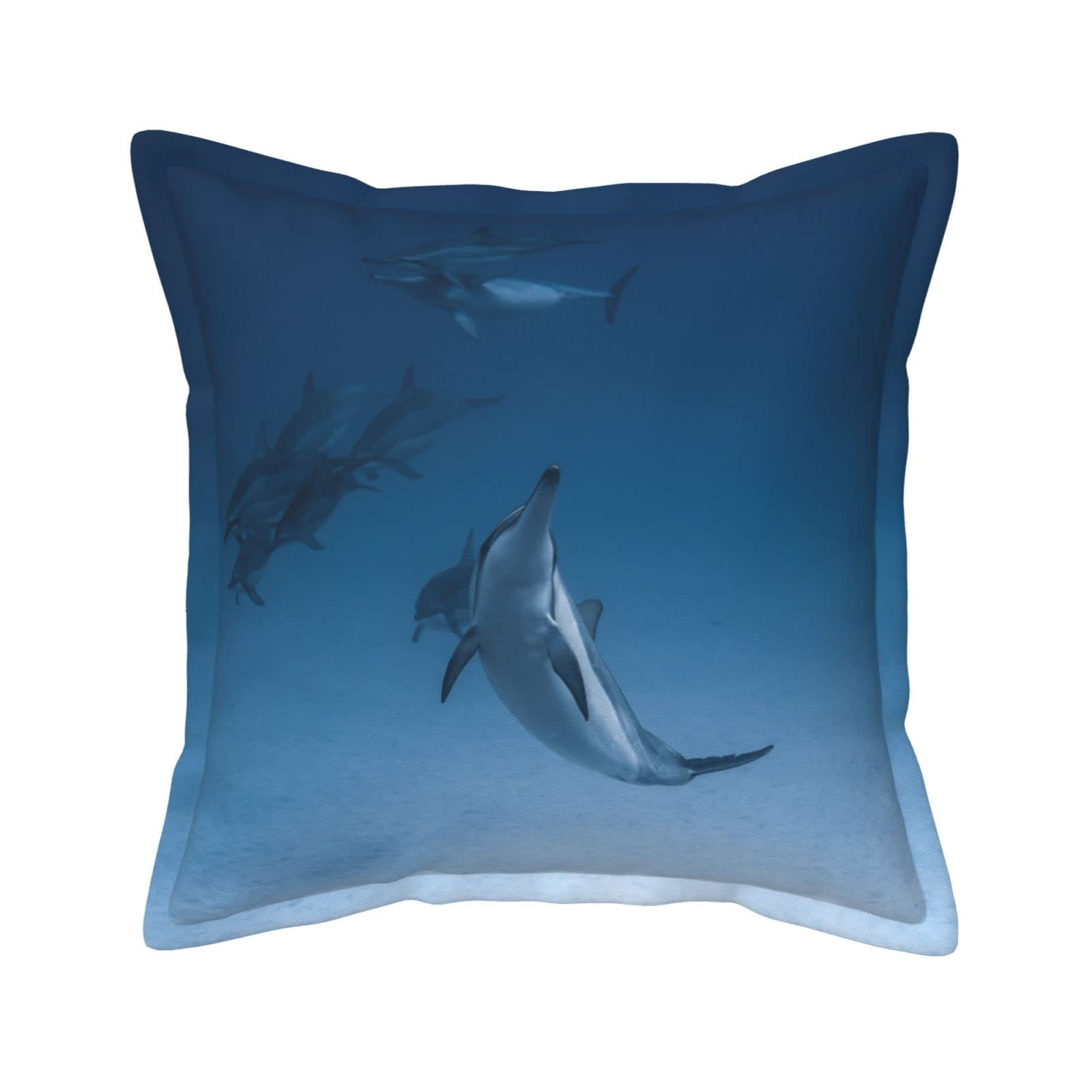 Housses de coussin dauphins similicuir haut de gamme lit et salon