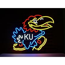 Neon Signs New Jayhawk Handcrafted Design Decorate LED Neon Tube Neon Light Sign 17x13