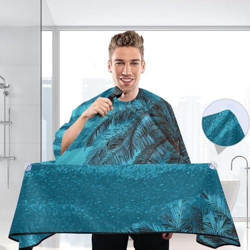 Capa de barbero impermeable ALAZA 55x65 pulg miniatura 7