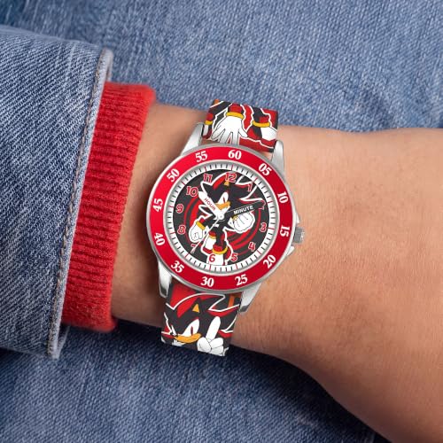 Reloj analógico para niños Accutime Sonic Shadow con correa ajustable cómoda 2